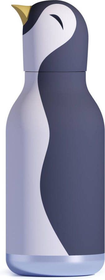 Asobu Pinguïn Bestie Drinkfles 295ml RVS & Siliconen Schoolbeker