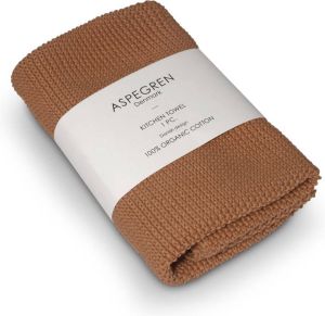 Aspegren Keukenhanddoek Solid Cafe Creme 50 x 40 cm
