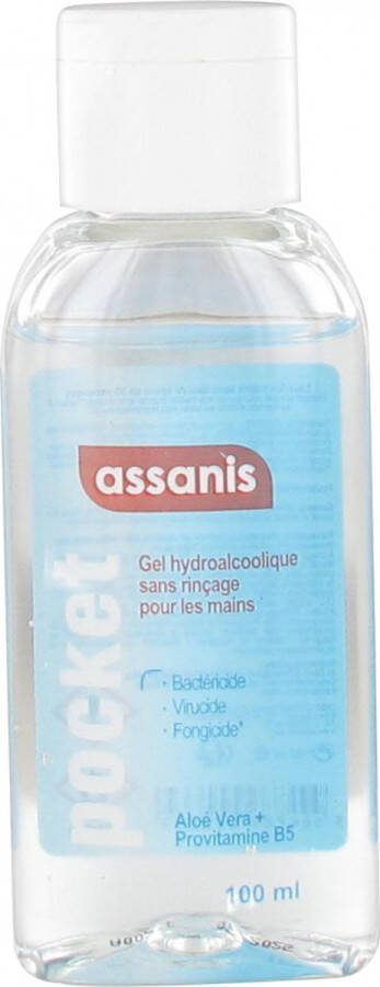 Assanis Pocket No-Rinse Hydroalcoholische Handgel 100 ml