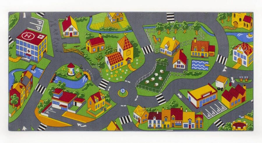 Associated weavers Vloerkleed Little village – Verkeerskleed 95 x 200cm