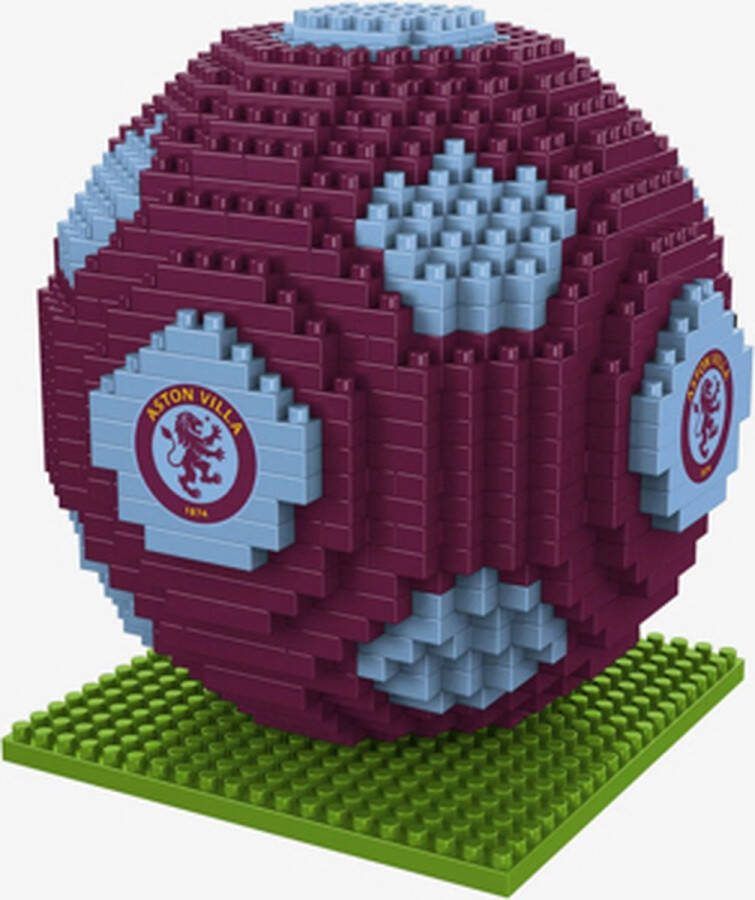 Aston villa 3D BRXLZ voetbal bouwpakket