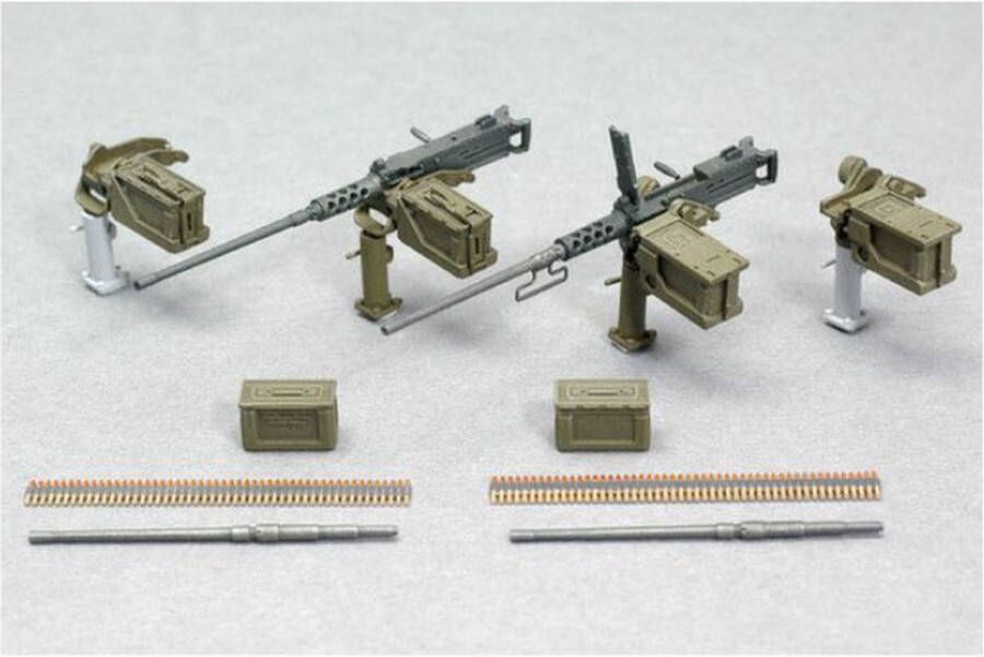 Asuka Browning M2 Machine Gun Set B w cradle + Ammo by Mig lijm