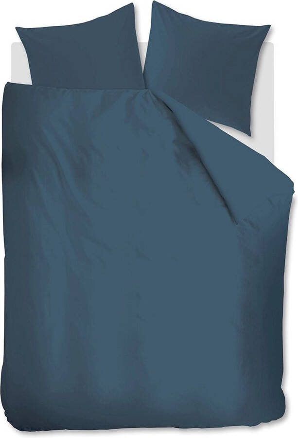 At Home by Beddinghouse dekbedovertrek Easy blauw 240x200 220 cm Leen Bakker