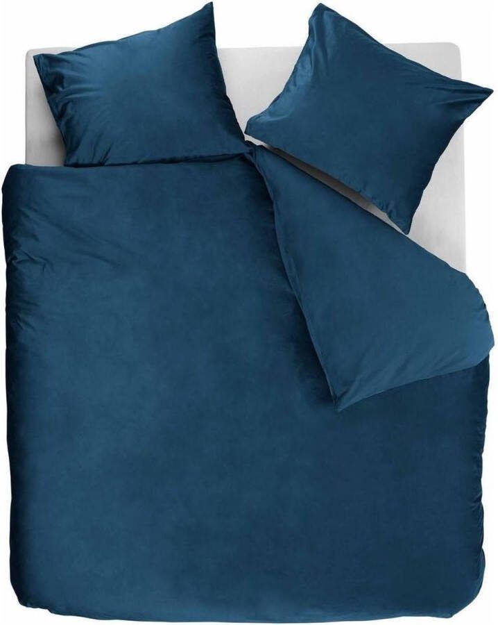 At Home by Beddinghouse dekbedovertrek Tender Blauw 1-Persoons 140x200 220 cm