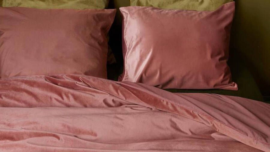 At Home by Beddinghouse Tender dekbedovertrek Lits-Jumeaux XL 260x200 220 Donker roze