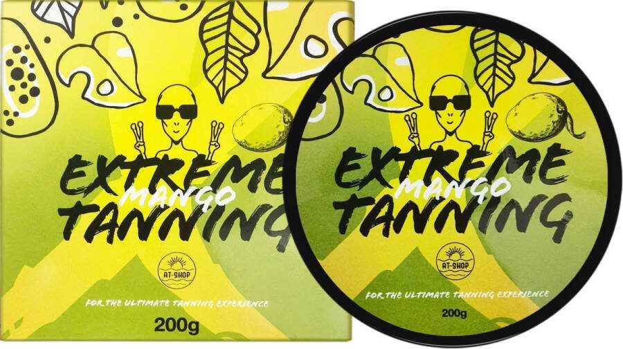 At-shop Extreme Tanning Mango 200 Tanning butter| Snelbruiner| Zonnebank creme Sneller bruin Zonnecreme Zonnebrand| Snel bruiner