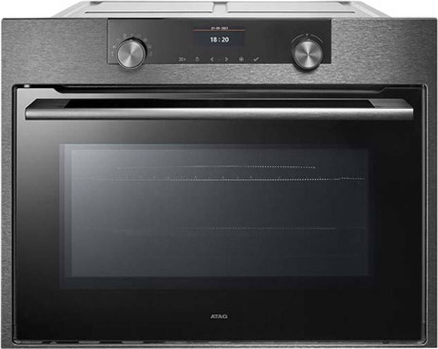 Atag BCM46121C Inbouw oven met magnetron Zwart