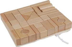 Atan Van Dijk Toys houten Blokkenset Blank