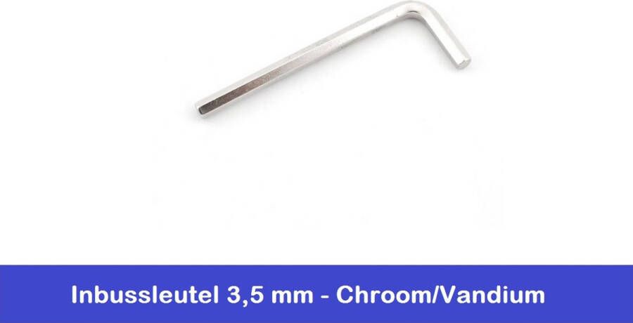 Athlet INBUSSLEUTEL 3.5 MM CHROOM VANADIUM STIFTSLEUTEL DUITSE KWALITEIT