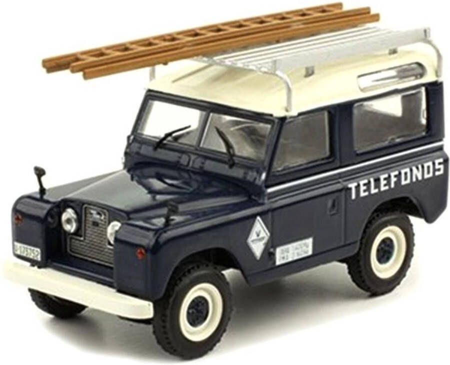 Atlas Land Rover SANTANA 88 'TELEFONICA' 1989 schaalmodel 1:43