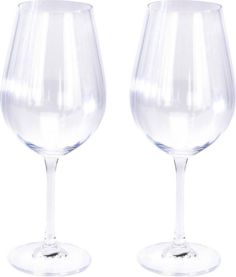 Atmos Fera 2x Witte wijnglazen 52 cl 520 ml van kristalglas Kristalglazen Wijnglas Cadeau voor de wijnliefhebber