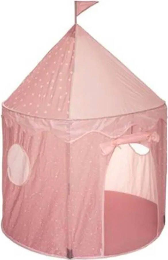 Atmos Kids Atmosphera Speeltent Pop Up Tent Kasteel Roze 135 cm