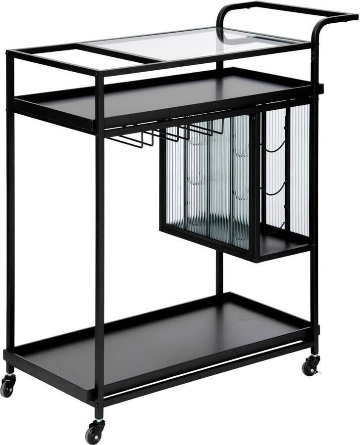 Atmosphera Serveerwagen op wielen NOAM Glamour 93 x 40 x 84 cm