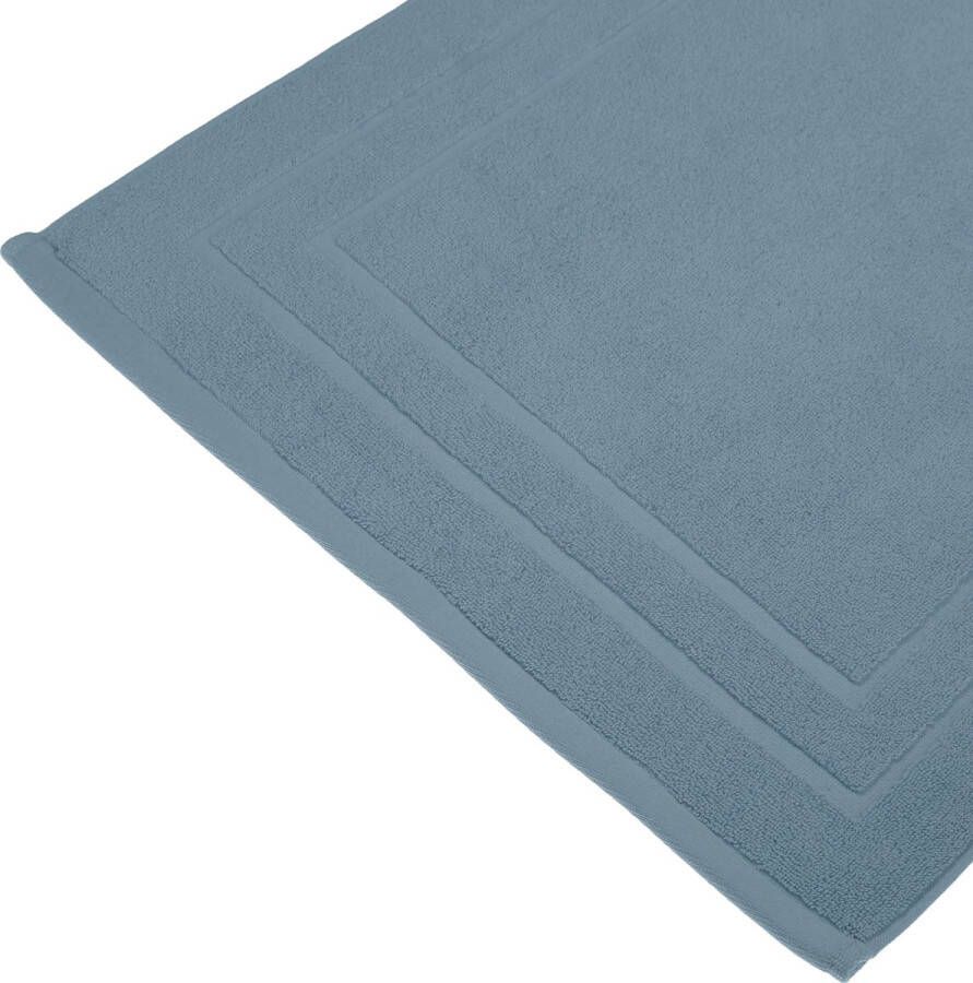 Atmosphera Badkamerkleed badmat Voor Op De Vloer Blauw 50 X 70 Cm Badmatjes