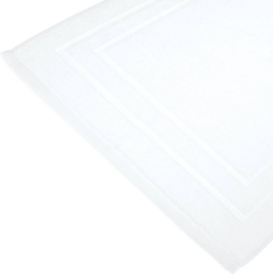 Atmosphera Badkamerkleed badmat Voor Op De Vloer Ivoor Wit 50 X 70 Cm Badmatjes
