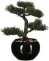 Atmosphera Bonsai in keramische pot 36 cm Kunstplanten Nepplanten - Thumbnail 1