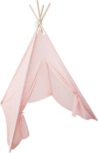 Atmosphera Lichtgevende Tipi Speeltent Voor Kinderen 120 X 120 X 160 Cm Roze Wigwam Speeltenten