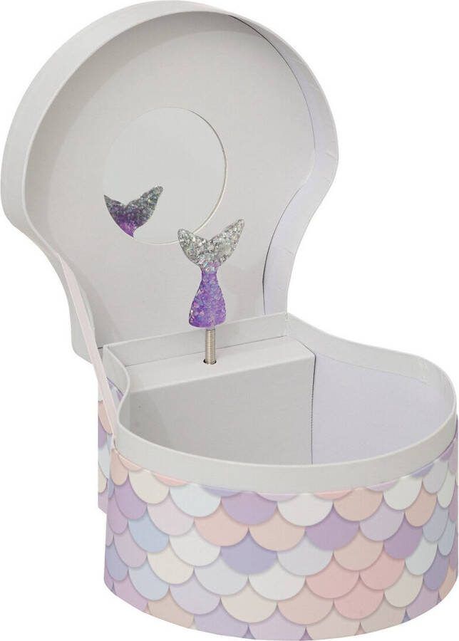 Atmosphera Kids Muziekdoos Zeemeermin 15x9x15cm Multi