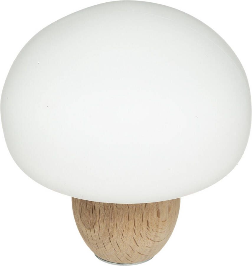 Atmosphera LED Nachtlampje paddenstoel 10 cm Siliconen Verschillende kleuren 3 Intensiteit Lamp Oplaadbaar