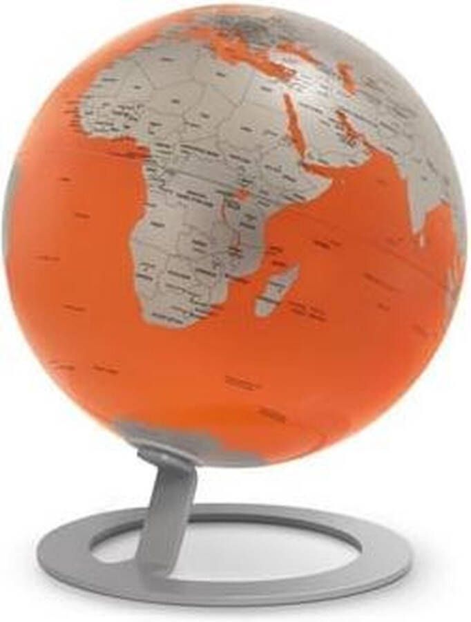 Atmosphere globe iGlobe Orange 25cm diameter metaal chroom NR-0324IGMO-GB