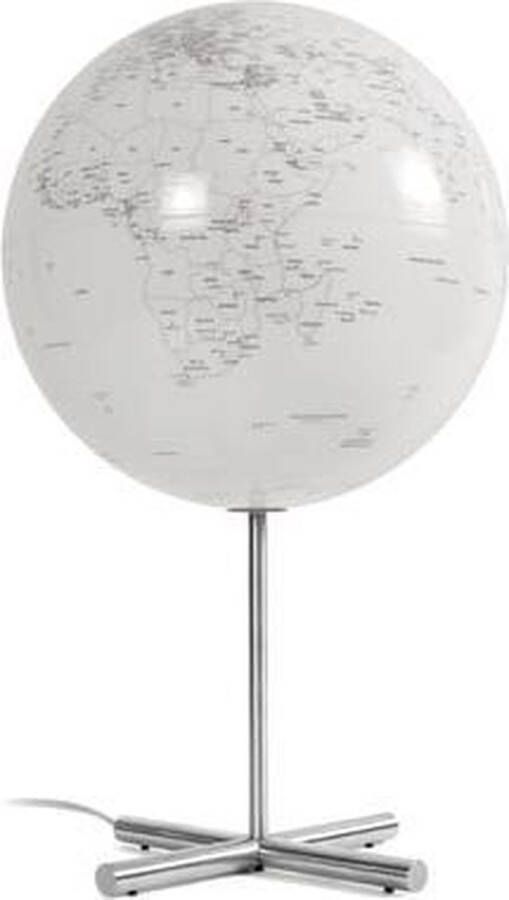 Atmosphere globe Lamp 30cm diameter RVS wit met verlichting NR-0331GLGL-GB