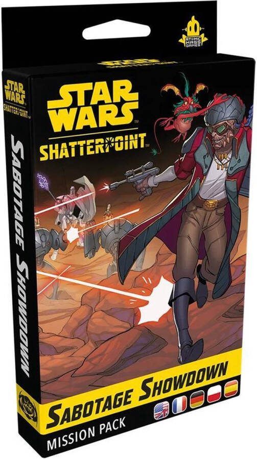 Atomic Mass Gamers Star Wars Shatterpoint Sabotage Showdown Bordspel