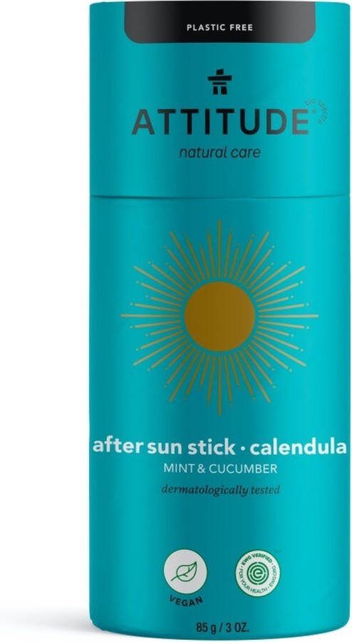 Attitude After Sun Calendula Mint & Cucumber Plastic Free 85gr