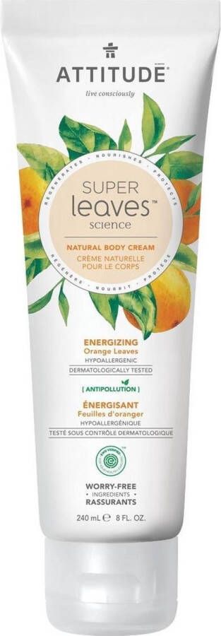 Attitude Super Leaves Body Cream Energizing