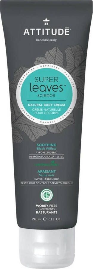 Attitude Super Leaves Men Body Cream Soothing