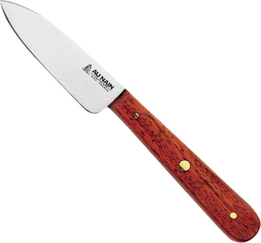 Au Nain Dajoux Oestermes 8 cm Roestvrijstaal Palissander Handvat