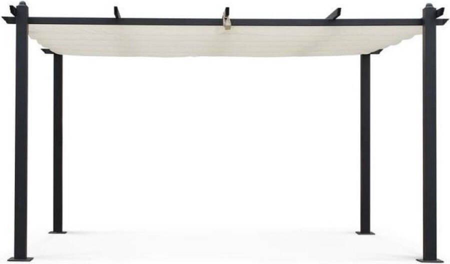 Aucune Aluminium pergola CORDOBA Ecru 4 x 3m