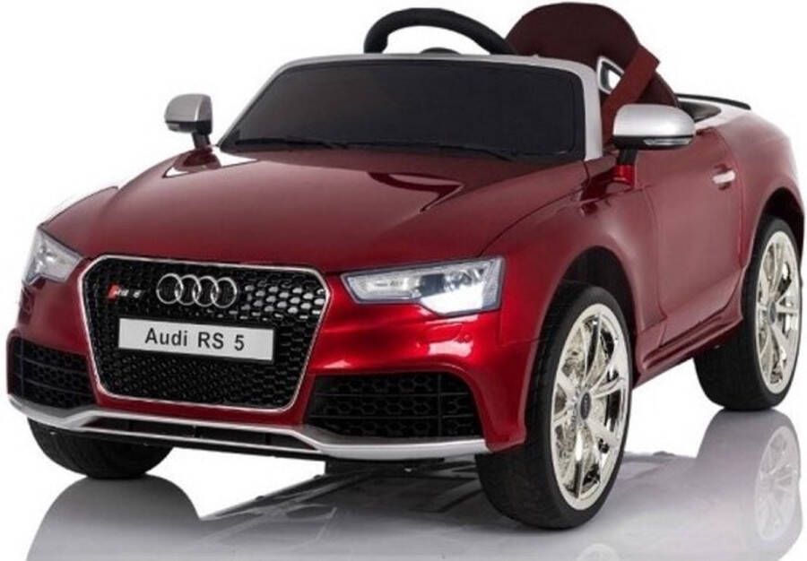 Audi Kars Toys RS5 Elektrische kinderauto Rood met Afstandsbediening
