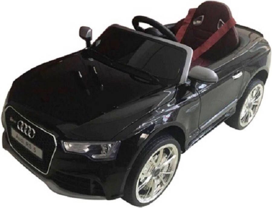 Audi Kars Toys RS5 Elektrische kinderauto Zwart met Afstandsbediening