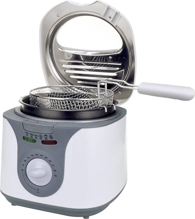 Augosma Mini Friteuse 2L Met Olie Visueel Venster & Instelbare Temperatuur
