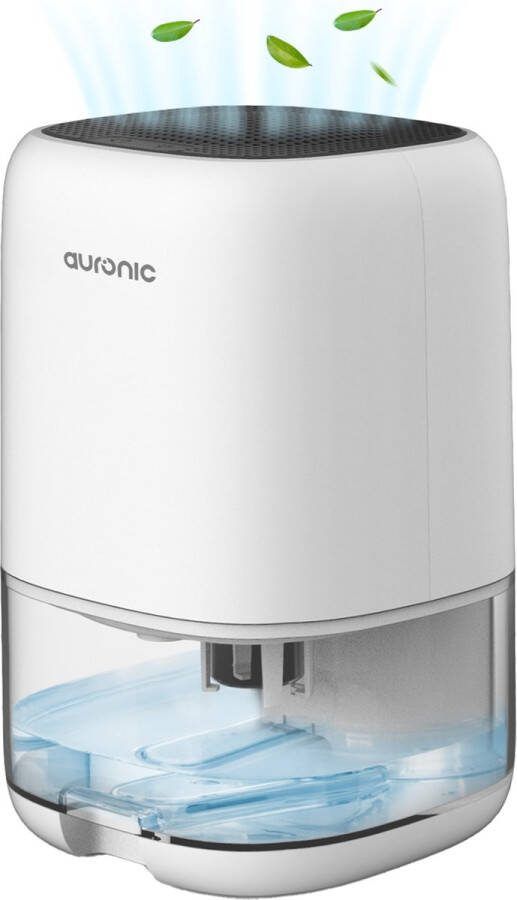 Auronic Luchtontvochtiger Ontvochtigt 450ml Per Dag in Huis LED Geschikt voor Woonkamer Slaapkamer & Badkamer Wit