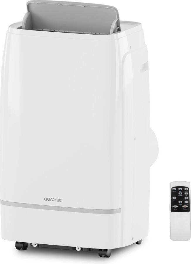 Auronic Mobiele Airco 12.000 BTU 4-in-1 Airconditioning met 2 Raamafdichtingskits Ventilator Ontvochtiger tot 35 m² koelen