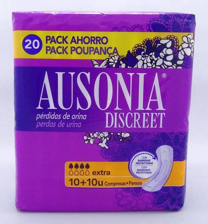 Ausonia Maandverband Discreet Extra 20 stuks