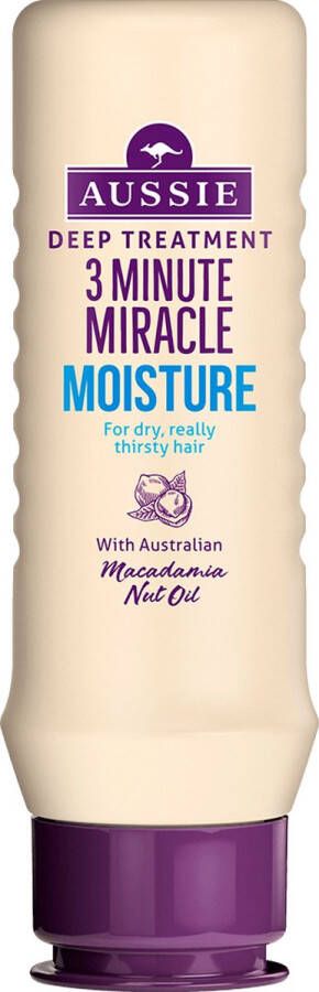 Aussie Hair Aussie Miracle Reconstruct | Haarmasker Voor Beschadigd Haar | 75 ml