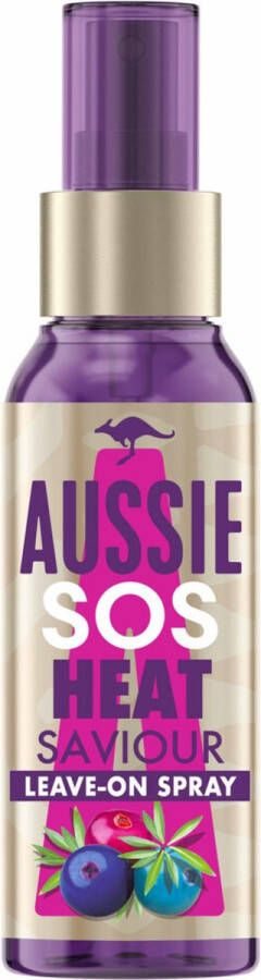 Aussie Haarspray Care SOS Instant Heat Saviour 3 x 100 ml Voordeelverpakking