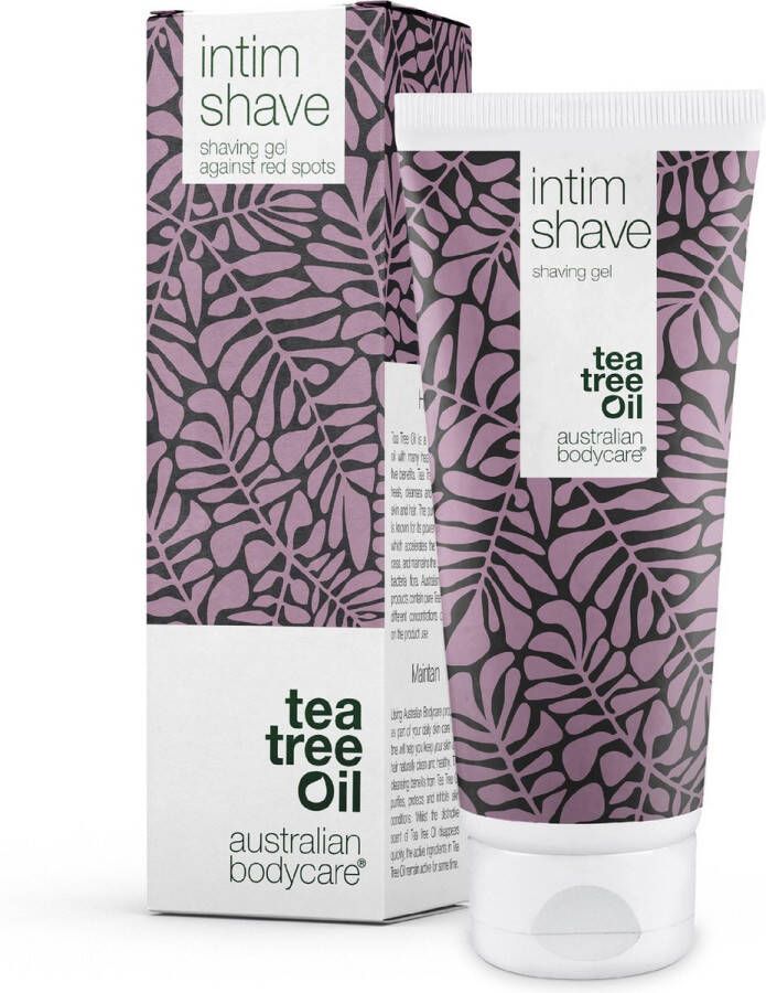 Australian Bodycare intim Shave 200ml Intieme Scheergel met Tea Tree Olie voor ingegroeide haartjes Irritatie & Stoppels voor het scheren van de Bikinilijn en het Scheren van de Intieme zone pH-Neutraal