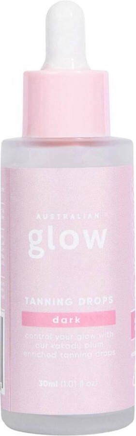 Australian Glow Self Tan Drops Dark Zelfbruiner Gezicht en Lichaam 30ml