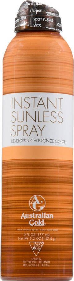 Australian Gold Instant Sunless Spray 177 ml zelfbruiner