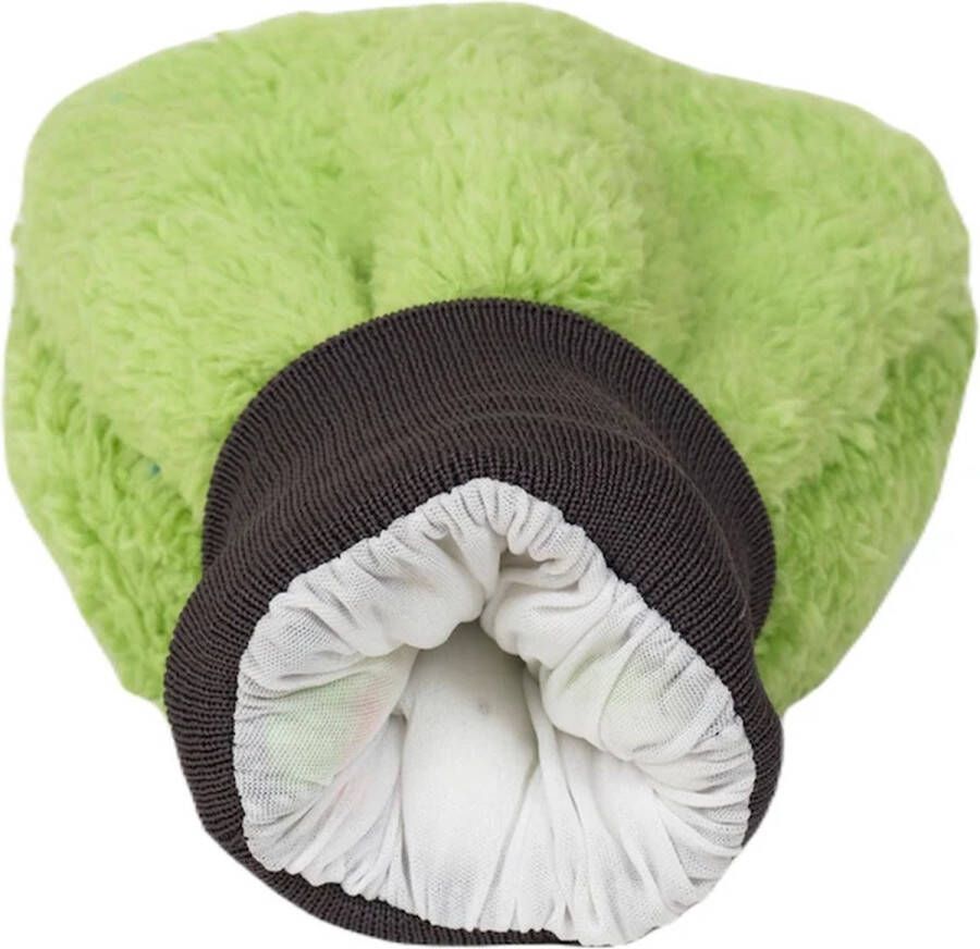 Autofresh -Auto Was Handschoen -Washandschoen Auto Schoonmaakhandschoen -Microvezel washand Microvezel Stof Groen