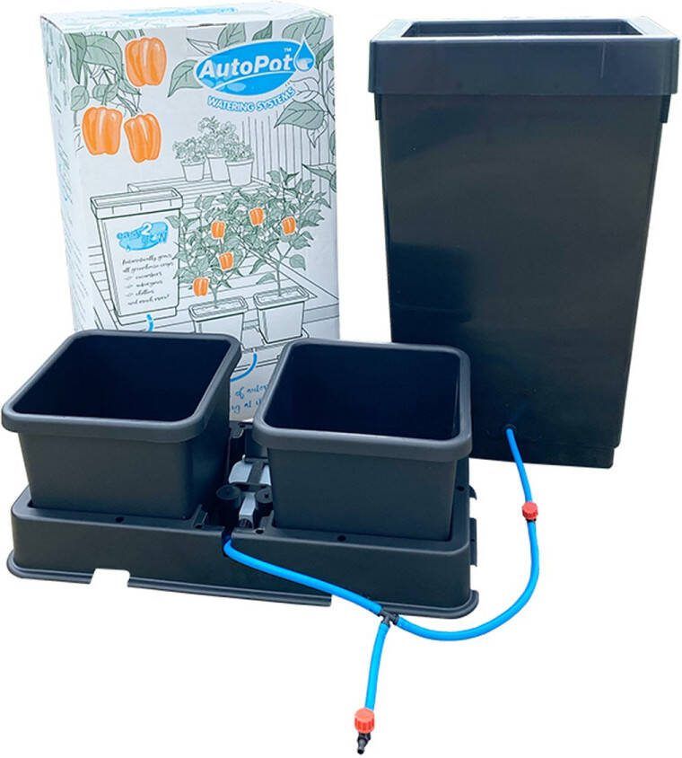 Autopot Watering Systems AutoPot Wateringsystemen easy2grow Kit Automatische plantenirrigatie en voeding irrigatiesysteem bewateringssysteem bewatering Zonder stroom Uitbreidbaar ontwerp