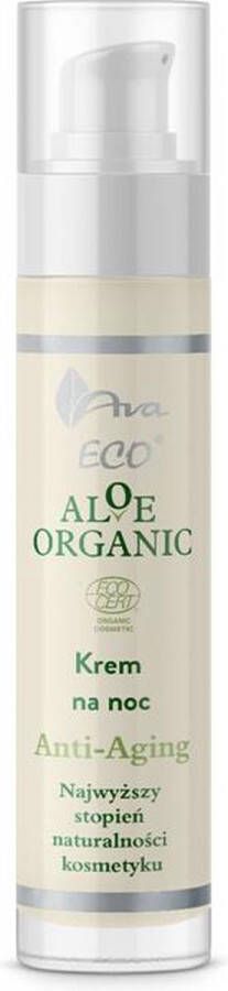 Ava Laboratorium Aloe Organic anti-aging nachtcrème 50ml