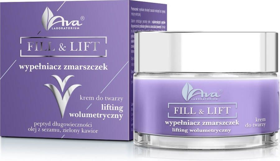 Ava Laboratorium Fill & Lift rimpelvullende gezichtscrème 50ml