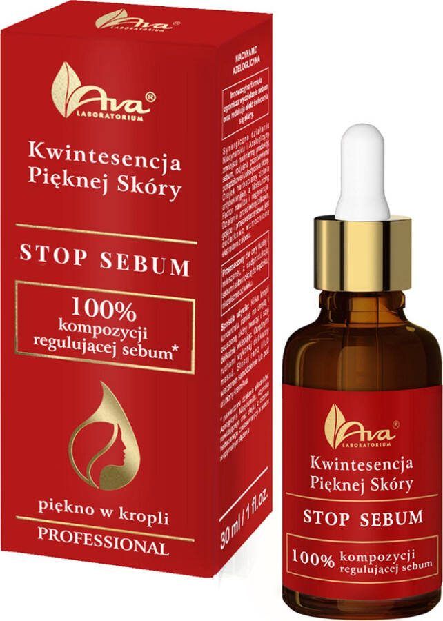 Ava Laboratorium Quintessence of Beautiful Skin Stop Sebum Normaliserend Gezichtsserum 30ml