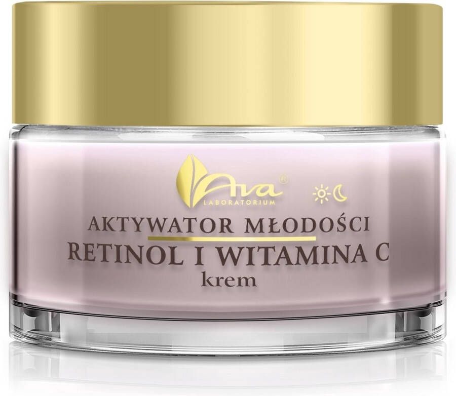 Ava Laboratorium Youth Activator Retinol en Vitamine C gezichtscrème 50ml