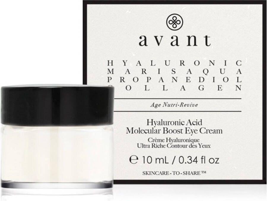 Avant Crème Age Nutri-Revive Hyaluronic Acid Molecular Boost Eye Cream