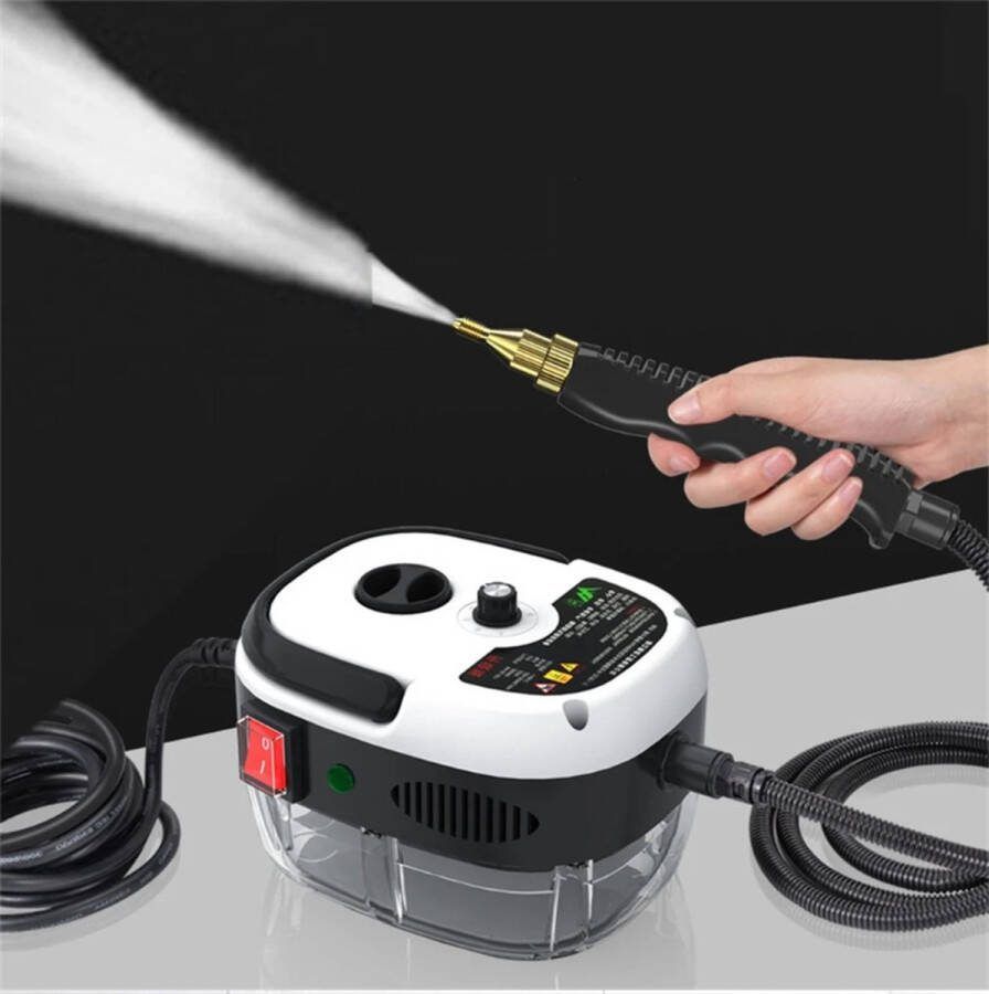 Avehrit Stoomreiniger Vlekkenreiniger: Krachtige Stoomreiniger Tapijtreiniger 2500W Handstoomreiniger met Hoge Temperatuur voor Thuisgebruik Keuken en Auto Reiniging